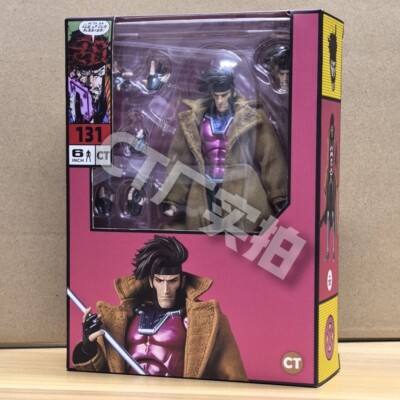 In-Stock CT Toys MAFEX No.131 X-Men Gambit Comic Ver. Action