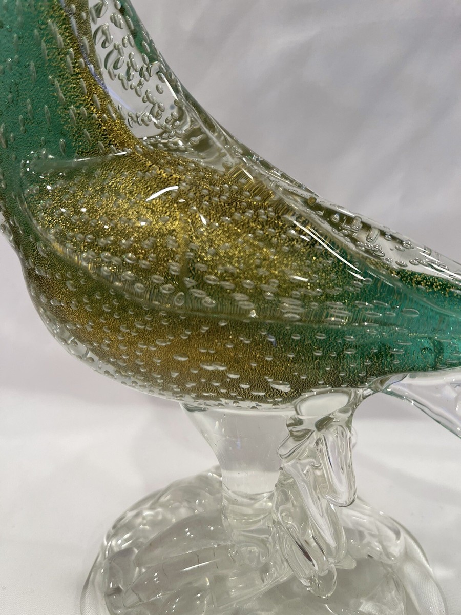 Murano Glass Bird Archimede Seguso ムラーノ Murano Glass Bird