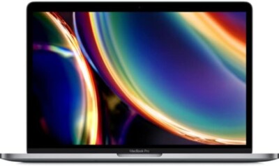 2020 Apple Macbook Pro 13.3-Inch i5 1.4GHz 8GB Ram 512GB SSD Space