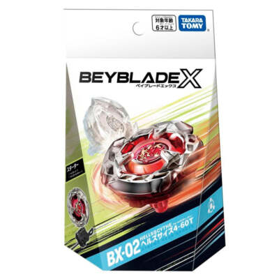 Takara Tomy Hells Scythe 4-60T Beyblade X Starter BX-02 | eBay