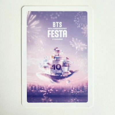 BTS 10th festa ARMYラウンジ入場者特典 BTS 10th festa ARMYラウンジ