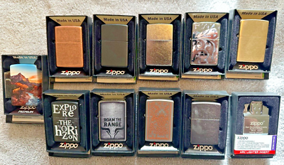 2022-2023 ZIPPO MARLBORO PROMOTIONAL -COMPLETE SET PLUS BONUS ARC