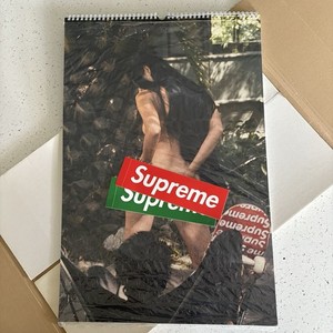 supreme カレンダー larry clark レア 新品 未使用 未開封 supreme