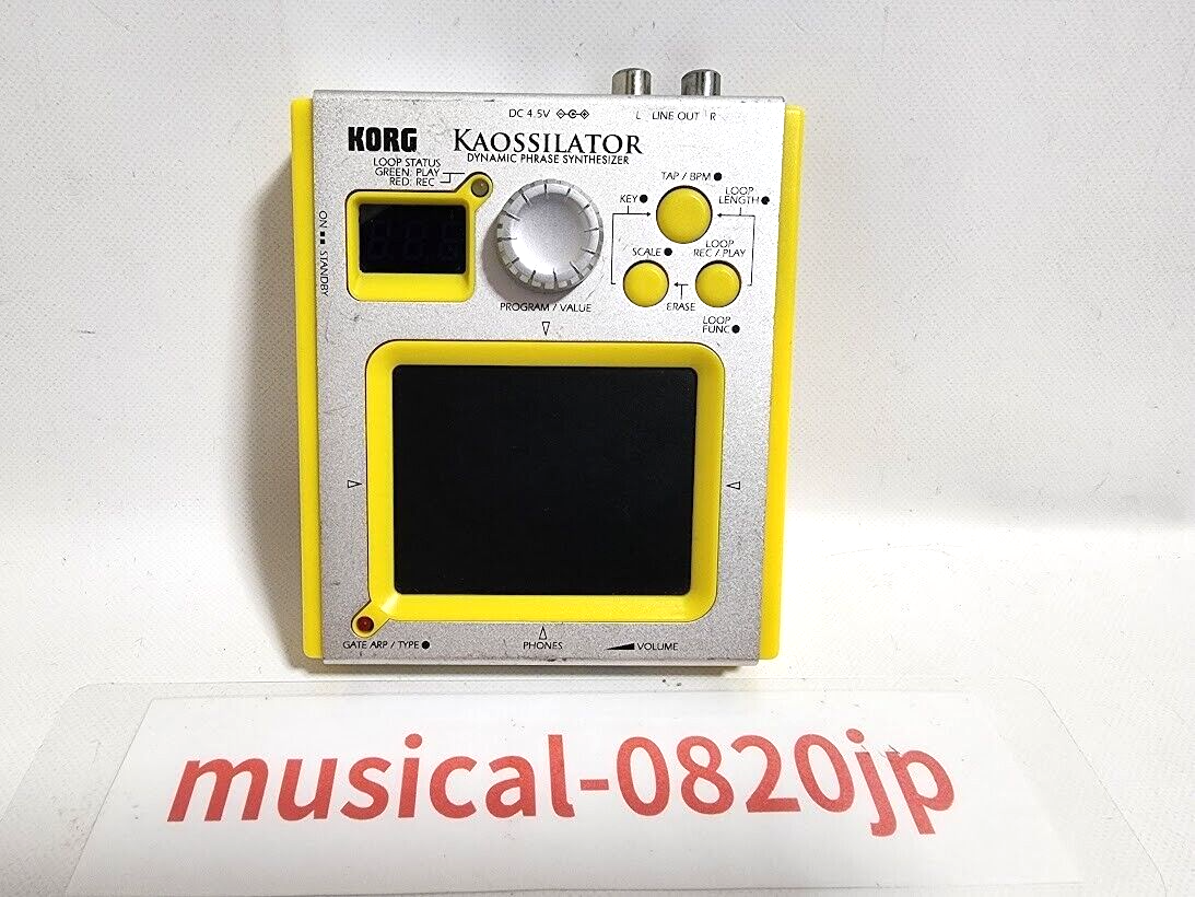 KORG KAOSSILATOR カオシレーター純正アダプタ付 希少品 KORG