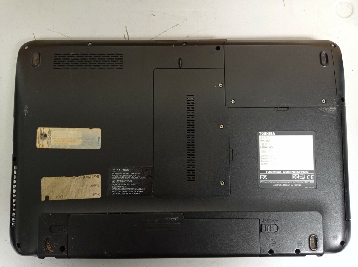 Toshiba Satellite L750 Core i3-2310M 2.1 GHz 6GB RAM 500GB HDD