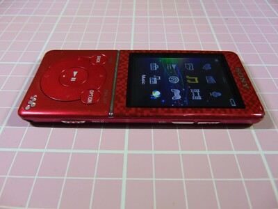 SONY WALKMAN NWZ-E474 Digital Media Player 8GB Red.(Bin 17). | eBay