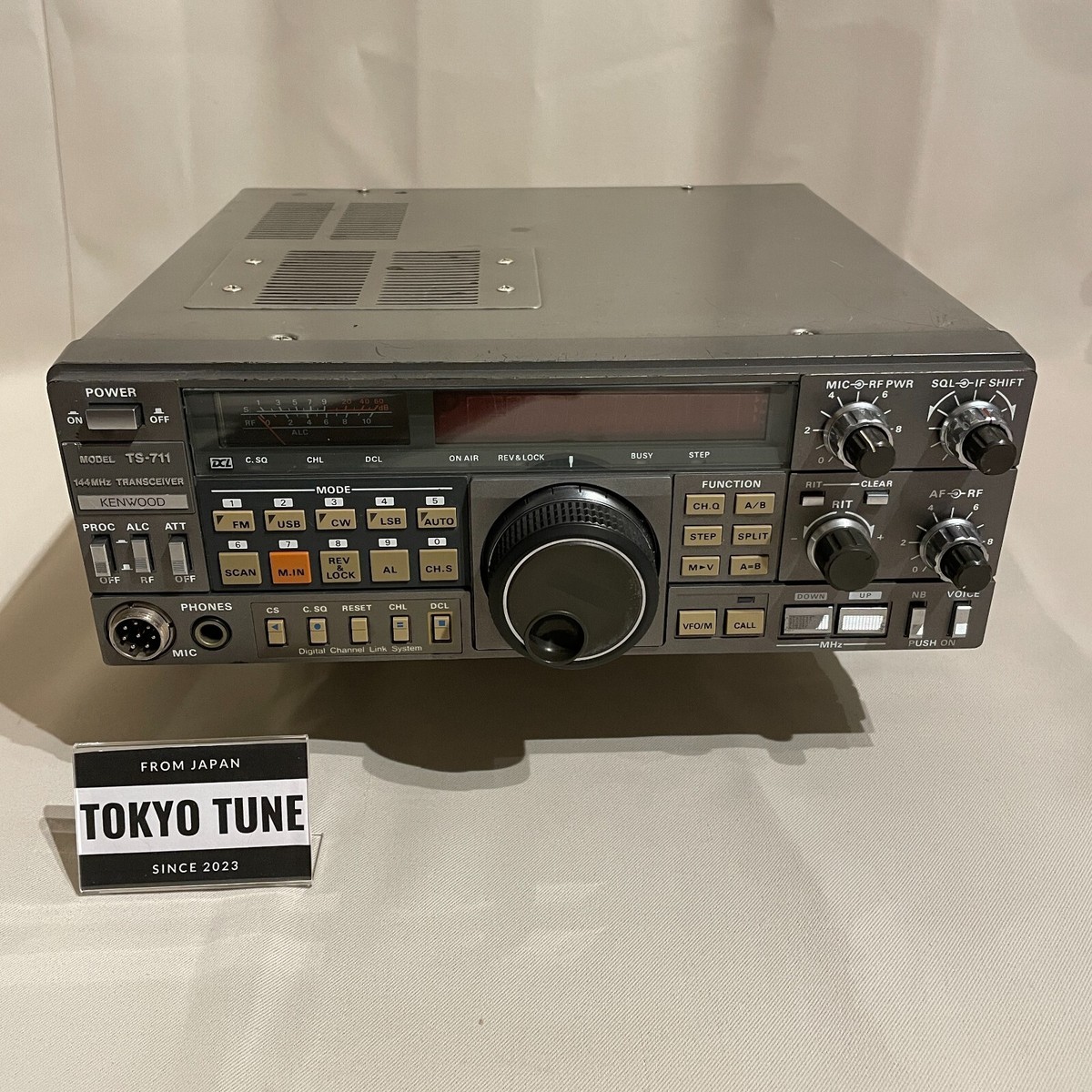 KENWOOD 144MHz トランシーバー TS-711D 25w機 現完動品 KENWOOD