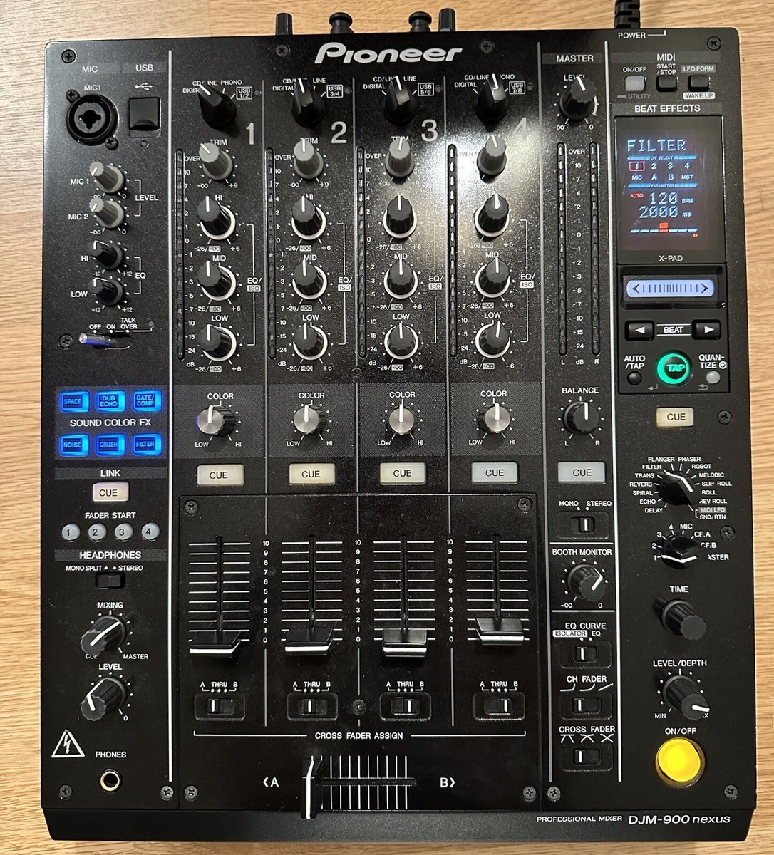 Pioneer DJM-900NXS NEXUS 4ch ミキサー パイオニア Pioneer DJM