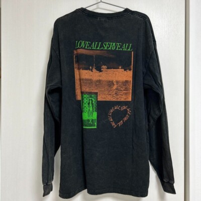 藤井風 Long Sleeve T-Shirt (Black Prema) Long Sleeve T-Shirt