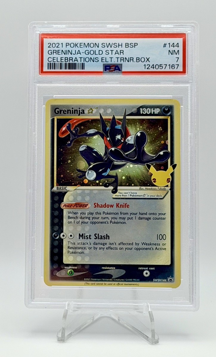 英語版】 未開封 ゲッコウガ ☆ ゴールドスター Greninja 144 GRENINJA