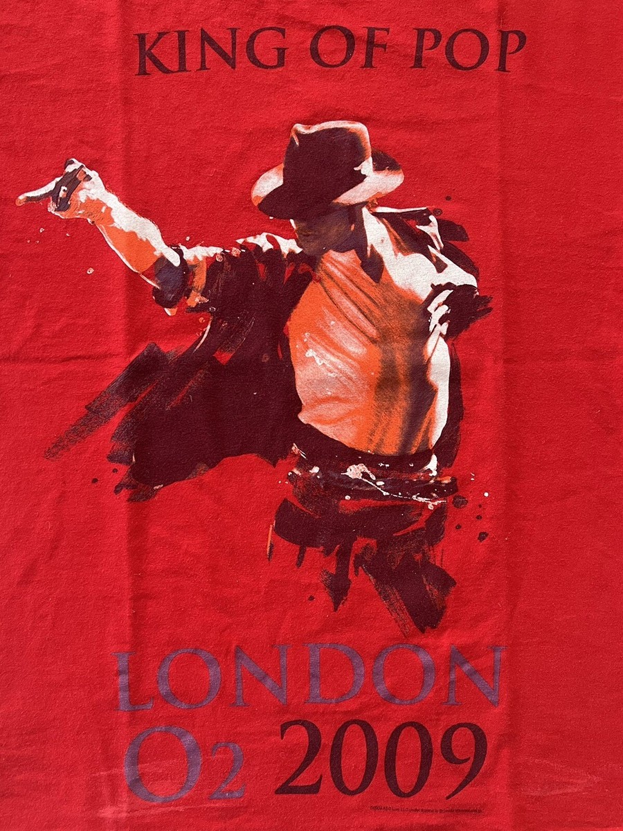 マイケル・ジャクソン Tシャツ ロンドン O2 2009 新品 Lサイズ