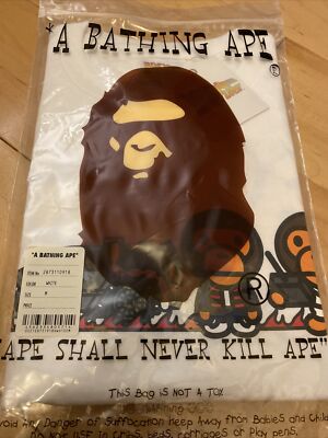 A Bathing Ape Back To The Future Shirt Size Medium Bape | eBay