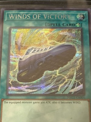 WINDS OF VICTORY】NKC1-EN001 カード/遊戯王 ナイキ WINDS OF VICTORY