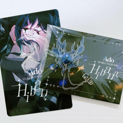 Ado hibana vip 特典 ブローチ&カード Ado WORLD TOUR 2025 Hibana VIP