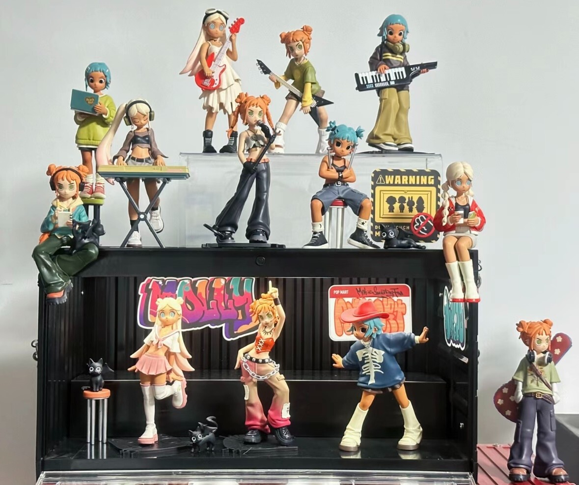 POPMART】peach riot シークレット含む9体セット など11点 POPMART