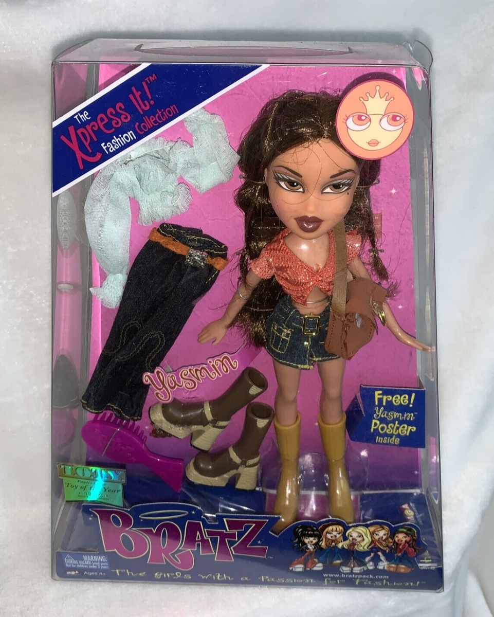 New VTG 2002 MGA Entertainment Bratz Xpress It Yasmin Doll