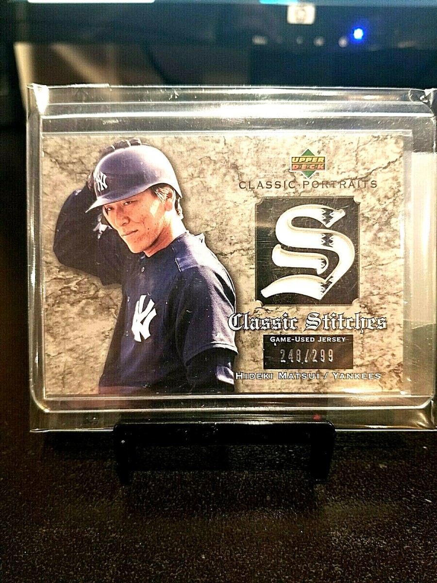 松井秀喜 2003 Classic Portraits patch 99枚限定 【公式通販】