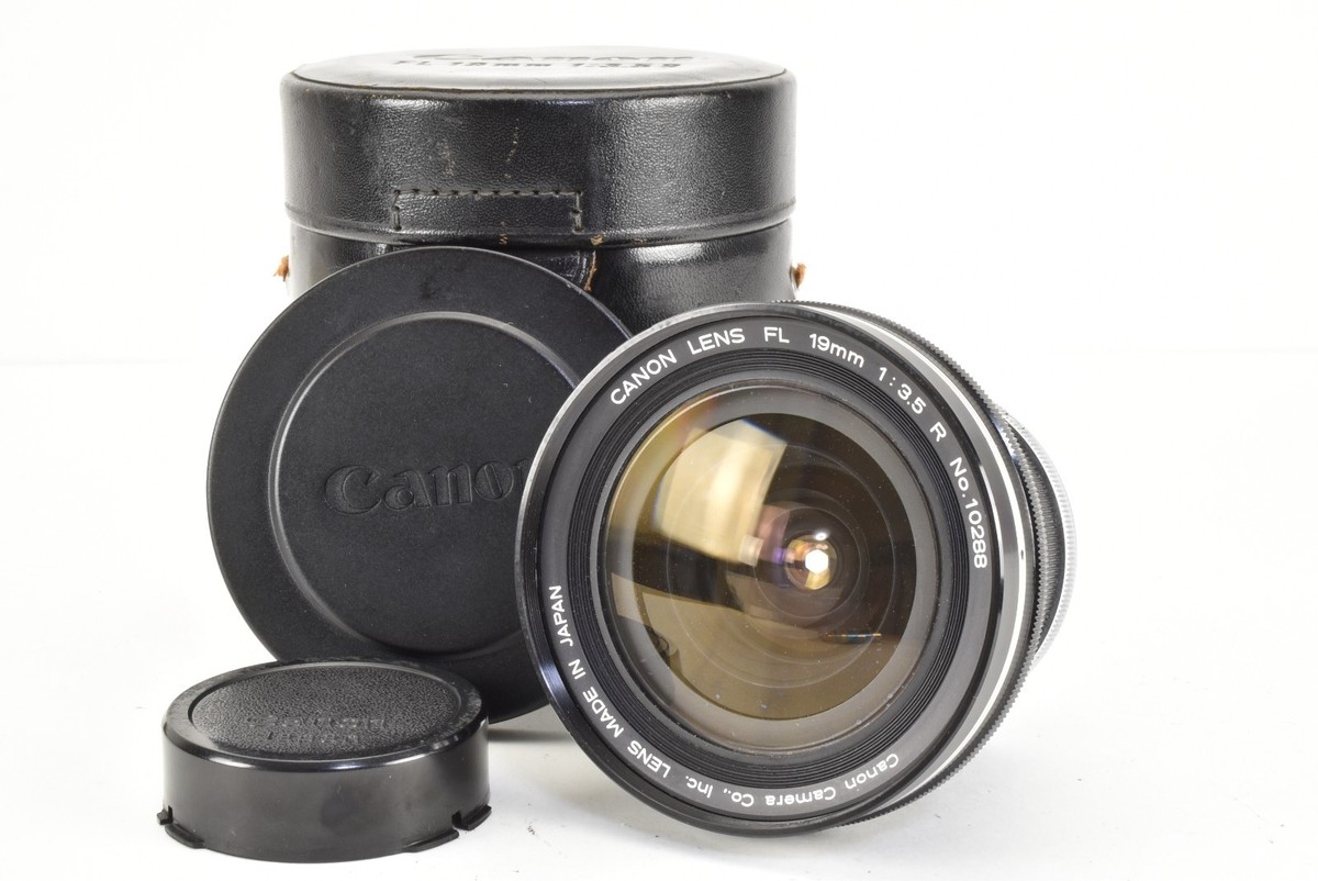 CANON 19mm f/3.5 LTMレンズ ライカ用ファインダーフィルター付 Canon