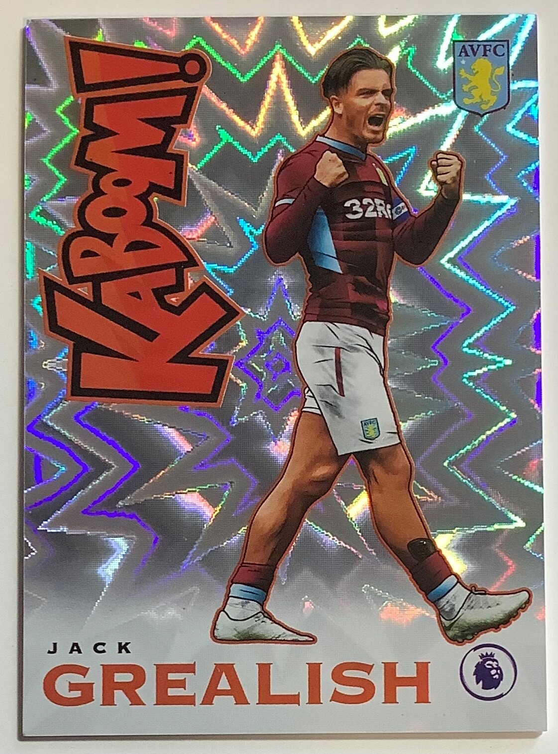 Jack Grealish Kaboom｜2019 Panini Prizm Premier League Jack