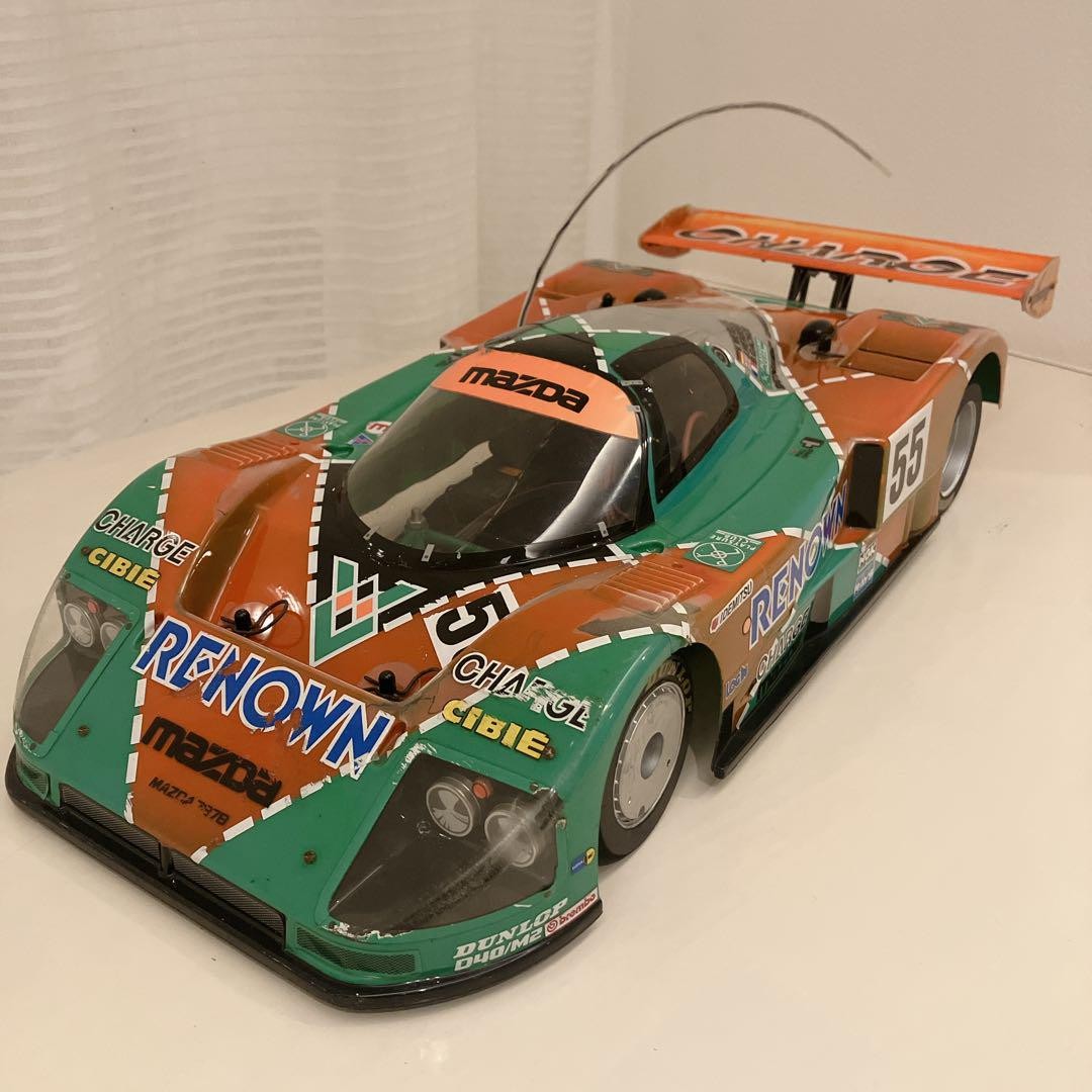 TAMIYA MAZDA 787B 1⁄10 RC ポルシェスペアボディ付き TAMIYA MAZDA
