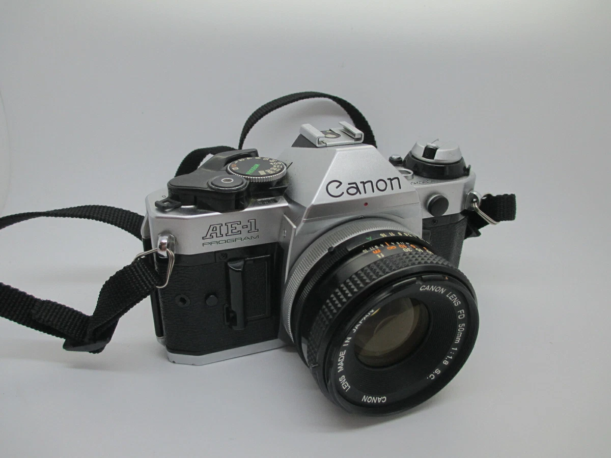 Canon AE-1 ＋FD 50mm 購入 1:1.4 S.S.R C 不動品 Canon AE-1 ＋FD