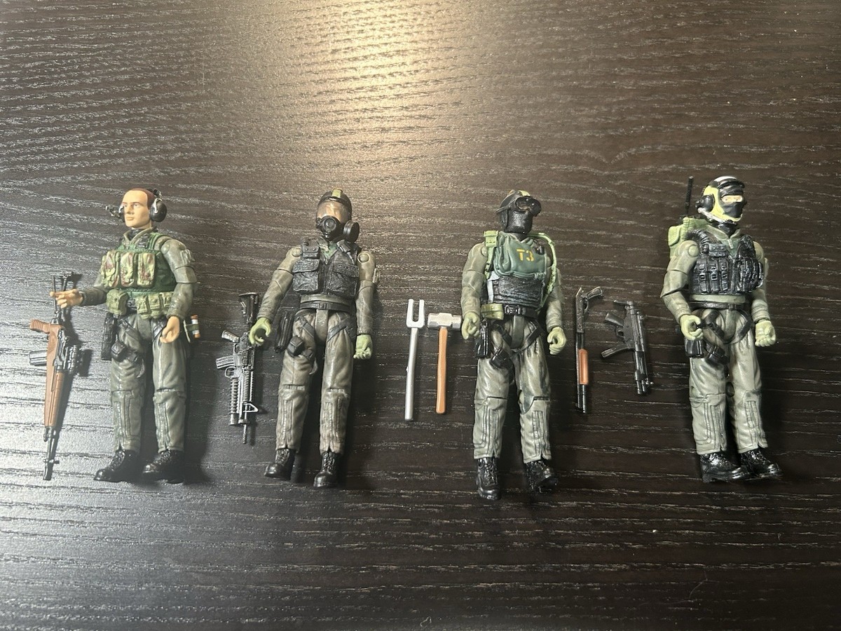 ELITE FORCE WWII フィギュア4体セット ELITE FORCE WWII フィギュア