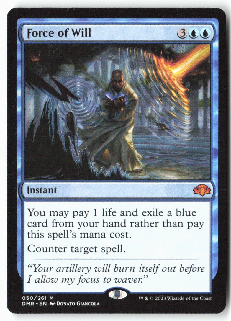 MTG 意志の力 EX]意志の力/Force of Will《日本語》【EMA】