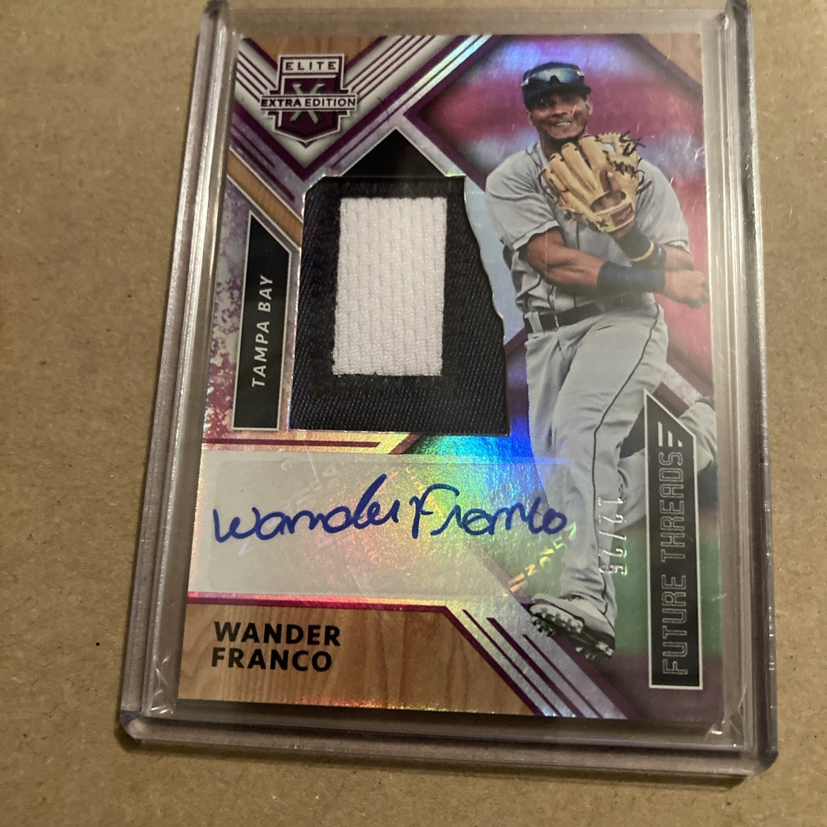 特価！topps スーパースター wander Francoルーキーサインカード