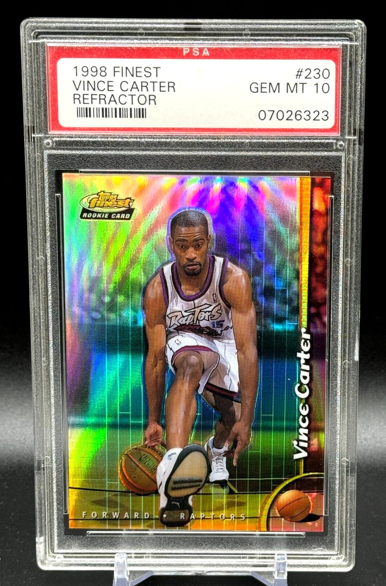 NBA カード Vince carter PSA10 123枚限定 NBA カード Vince carter
