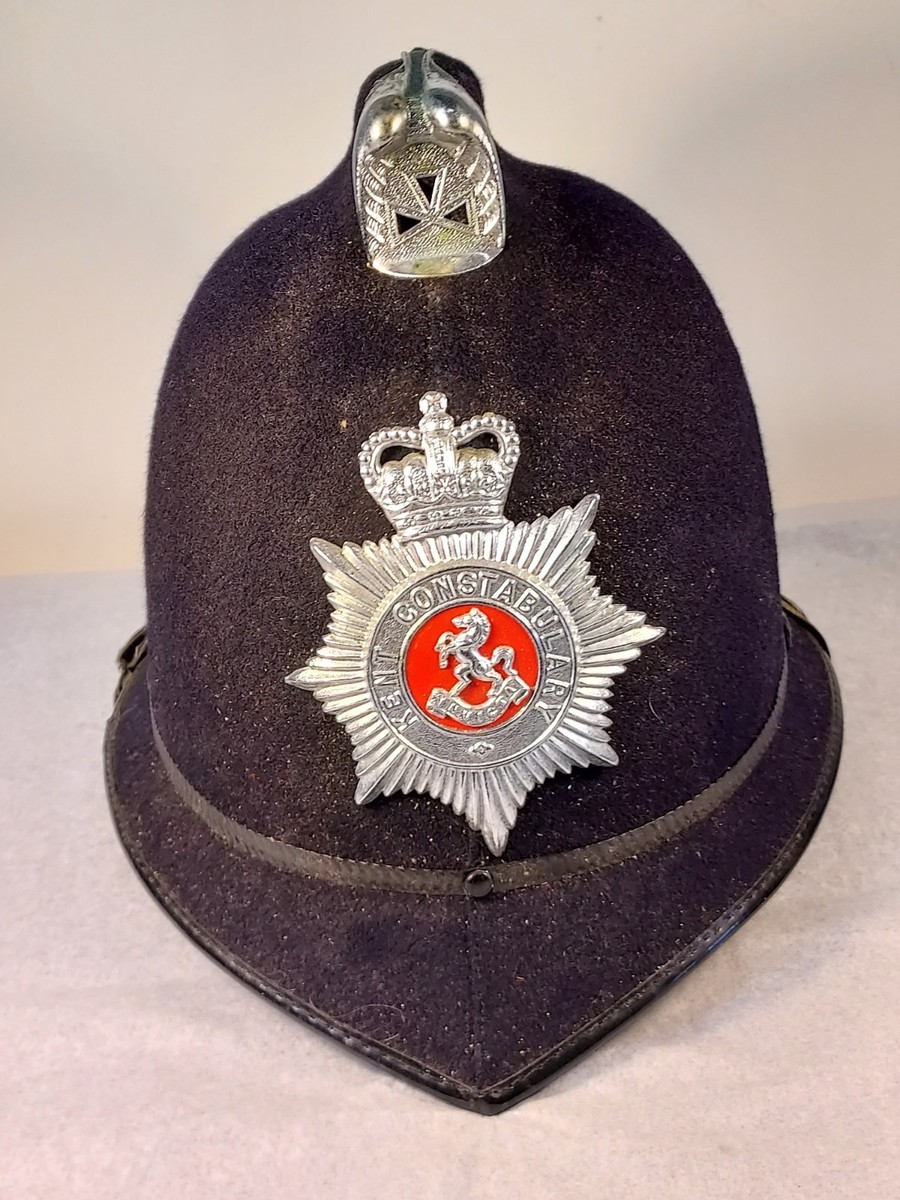 レア物] イギリス警察制帽 (ハートフォードシャー警察) 57cm レア物