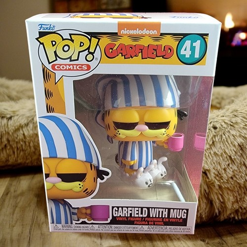 ガーフィールド ＆ オーディ フィギュア 4体セット FUNKO POP Amazon