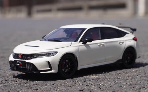 1/18 Scale Honda Civic Type-R FL5 2023 White Diecast Car Model Toy