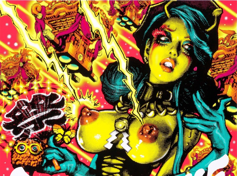 ROCKIN JELLY BEAN - FARPLANE NIGHT - SILKSCREEN POSTER | eBay