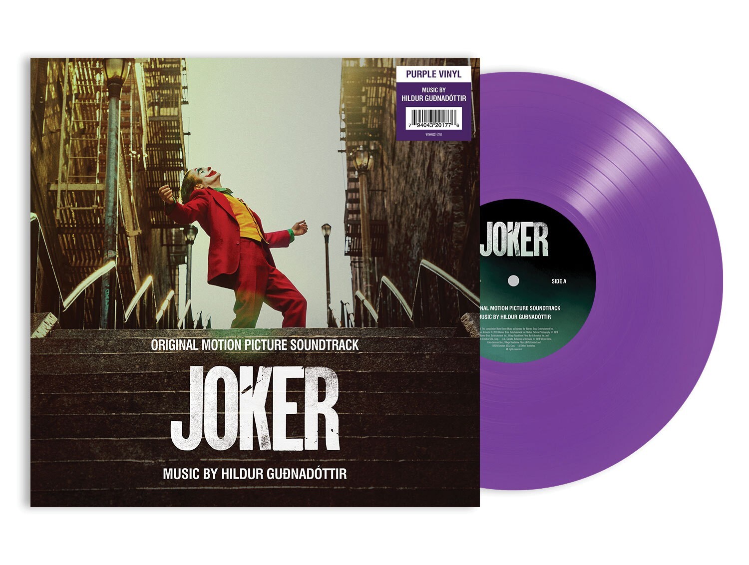 Joker オリジナルサウンドトラック (パープルビニール) Joker
