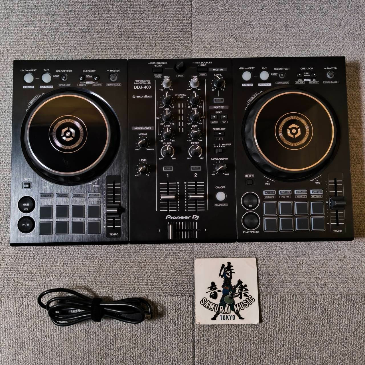 Dai Taki Pioneer DJ DDJ-400 DDJ-400 - 2-channel DJ controller for