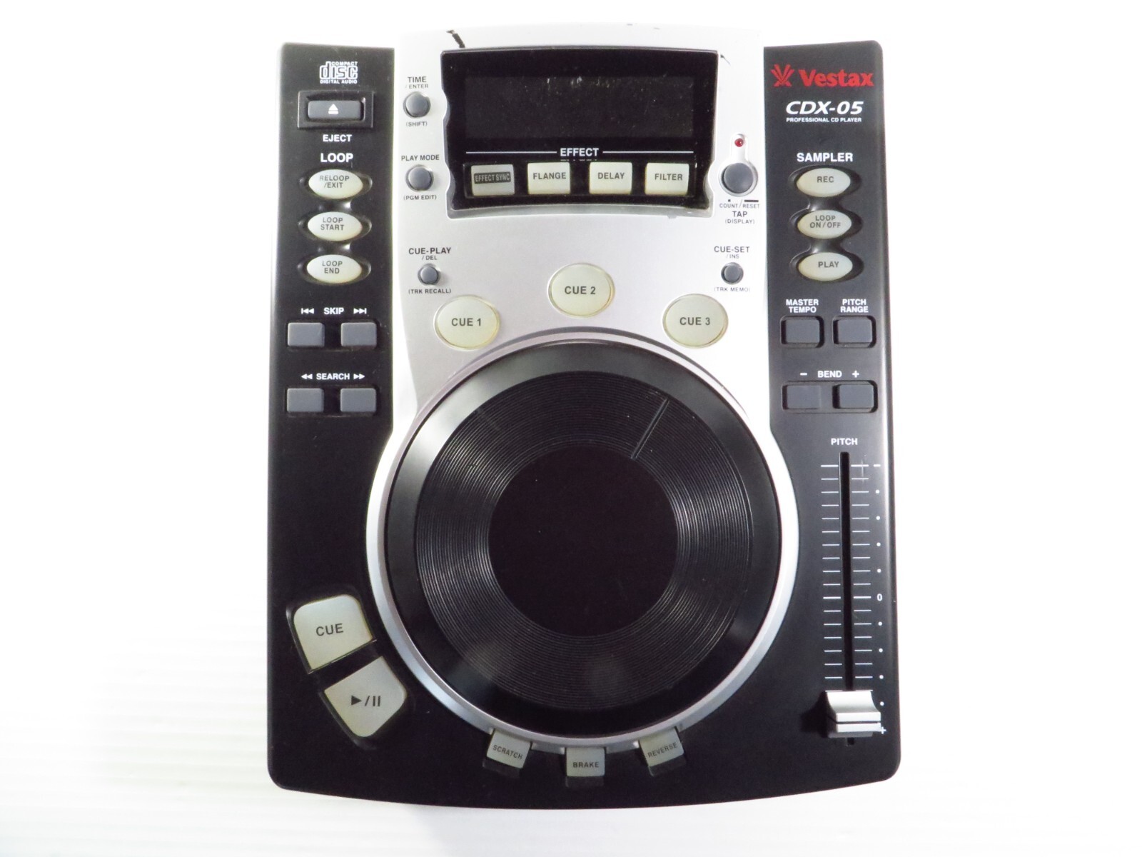完動品】VESTAX ベスタクス CDX-05 白 CDJ 2025年最新】Vestax CDX-05