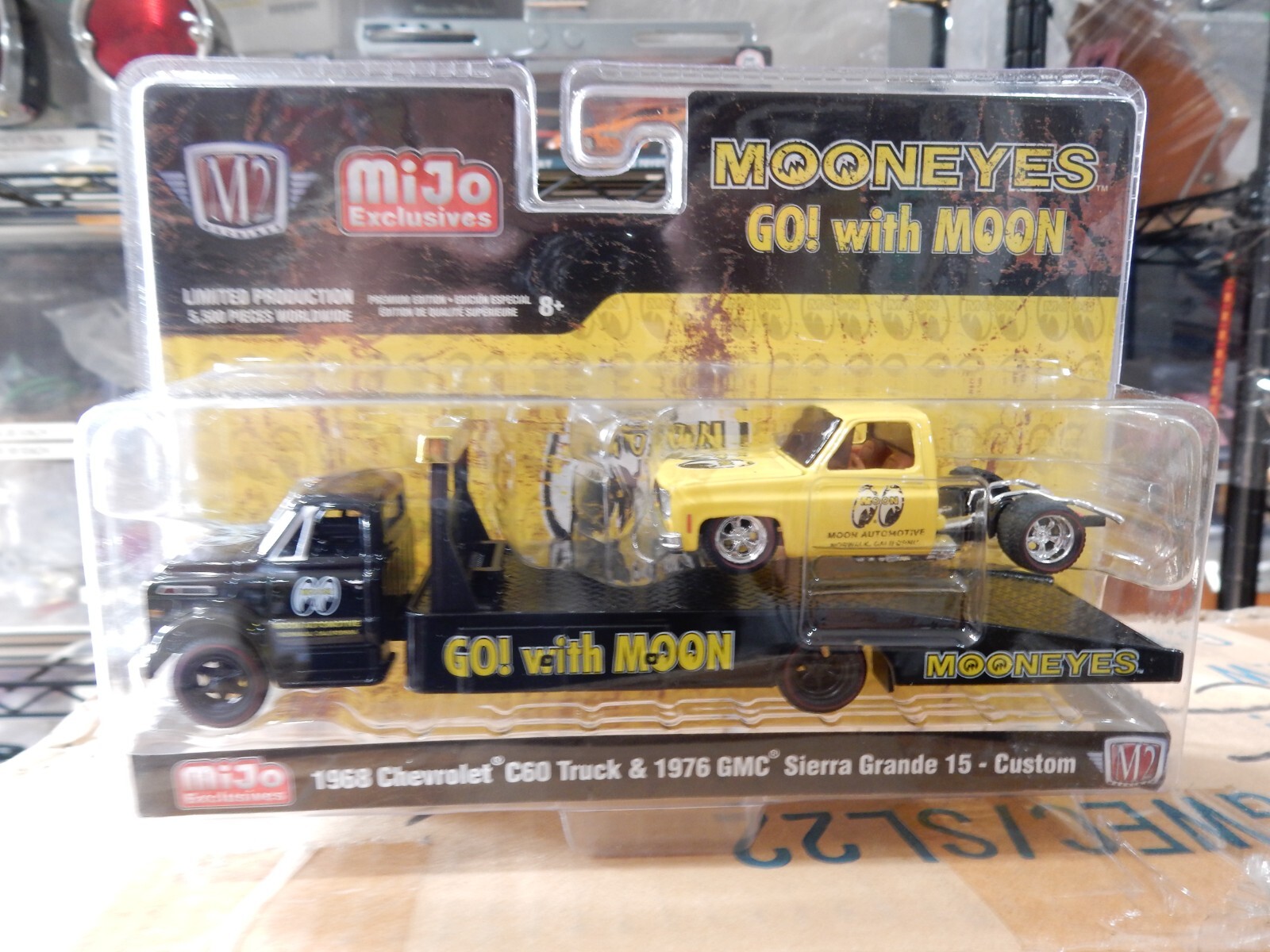 M2マシーンムーンアイズシボレー トラックセットシルバラード&C60