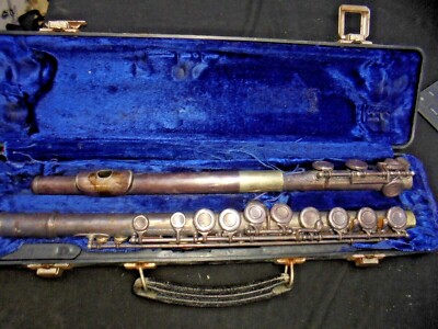 WTアームストロング シルバープレートフルート（モデル104、初心者用