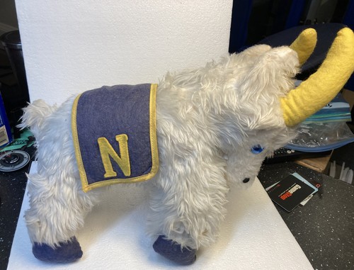 Vintage 70s/80s US Naval Academy USNA Bill the Goat Mascot Stuffed