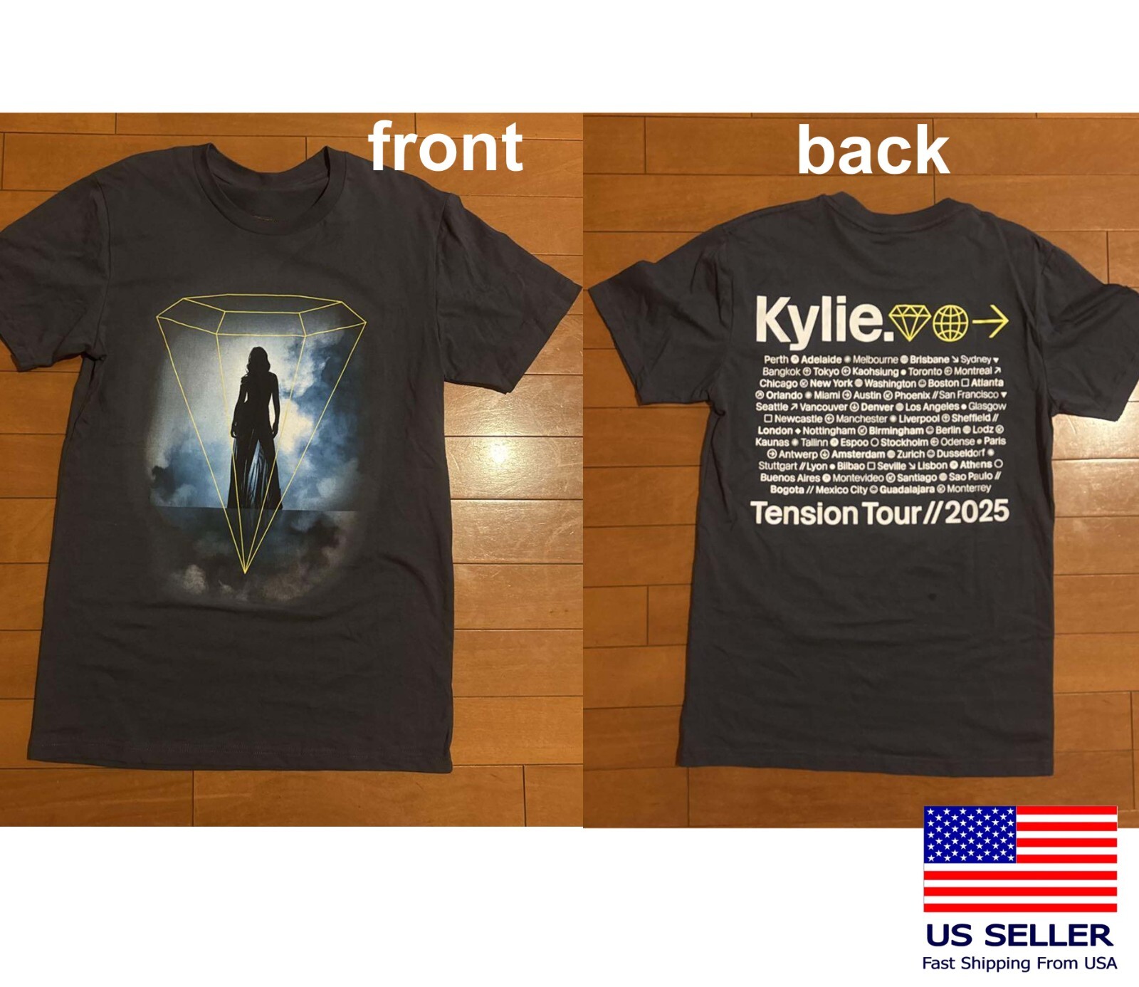 Kylie Minogue Tension Tour 2025グッズ3点セット① Kylie Minogue