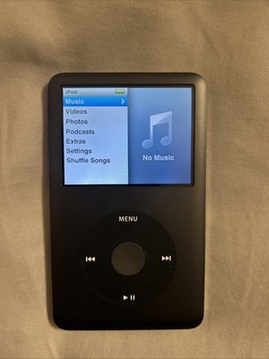 Apple iPod Classic 7th Gen 160GB Black MC297J/A A1238 Japan Used