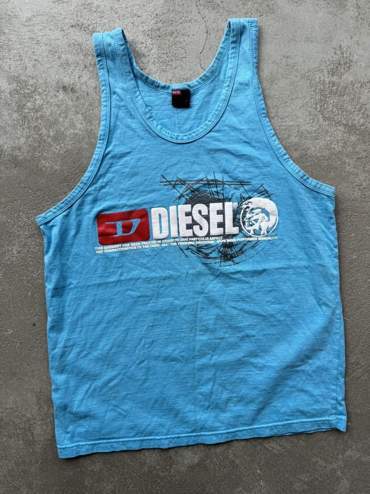 Y2K 00s grunge DIESEL ディーゼル グランジ タンクトップ Y2K 00s