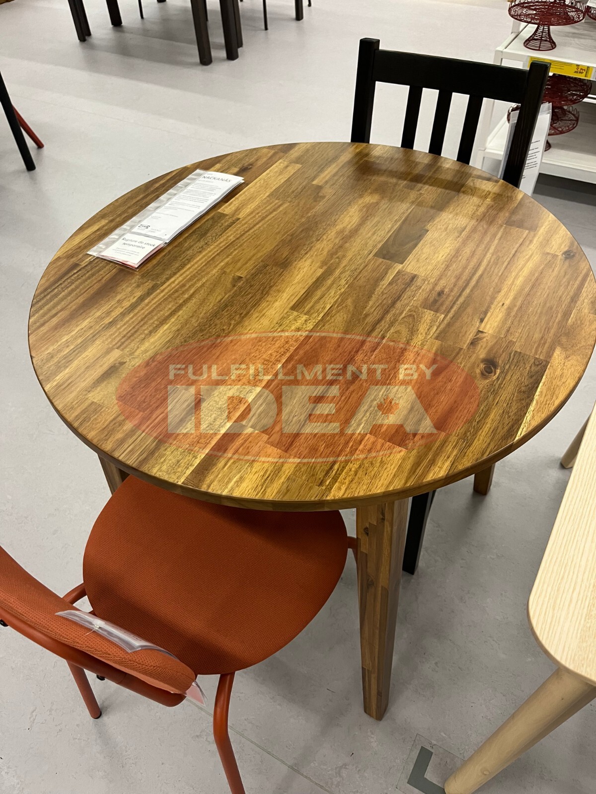 ☆値下げ中☆IKEA NACKANÄS テーブル アカシア材 80 cm NACKANÄS