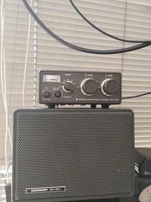 TRIO KENWOOD AT-130 1.8 to 28MHZ ANTENNA TUNER Amateur Ham Radio