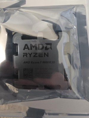 AMD Ryzen 7 9800x3d socket AM5 8 core 16 thread gaming cpu Oem