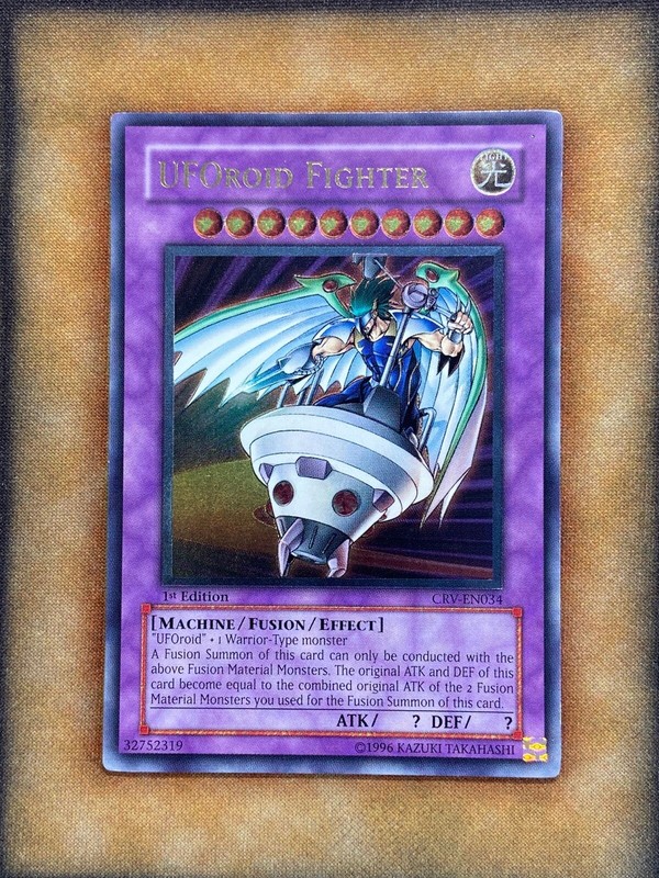 Yugioh UFOroid Fighter CRV-EN034 Ultimate Rare 1st Ed LP | eBay