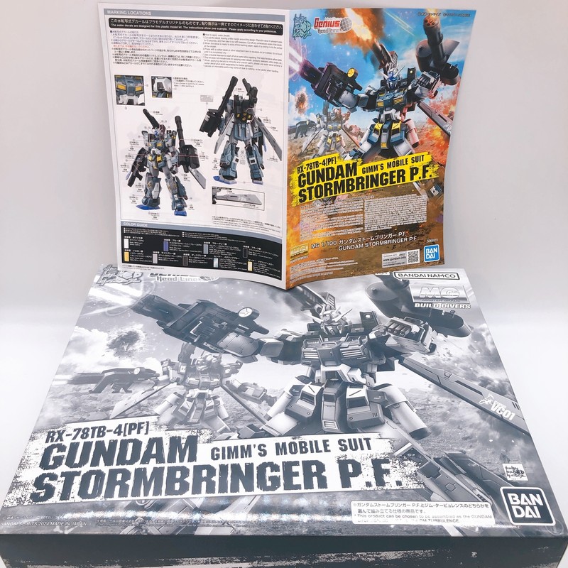 MG 1/100 Gundam Stormbringer P.F. Build Divers Model Kit Premium