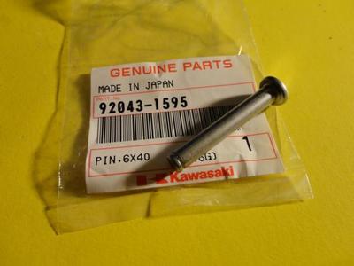 ゆん 904545 NOS OEM FACTORY KAWASAKI ZX600 ZX1200 ZX900 ZX1100 PIN