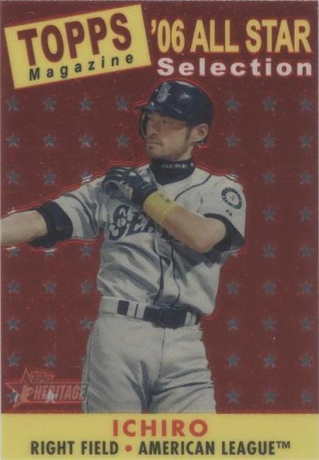 イチロー 激レア 2007 アメリカンリーグロゴパッチ カード topps 2007