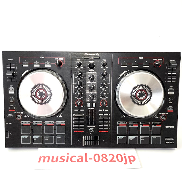Pioneer DDJ-SB2 中古品 (Serato DJ 対応 4ch DJコントローラー)